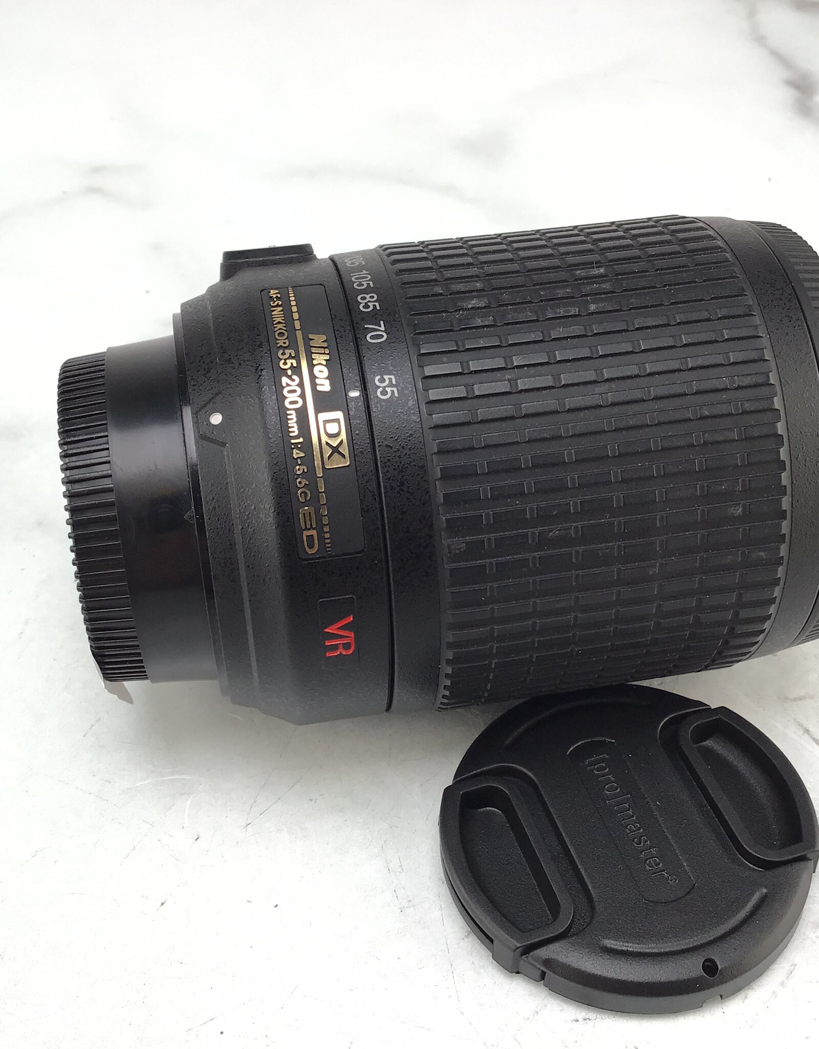 NIKON Nikon DX AF-S Nikkor 55-200mm f4-5.6G VR Lens Used Good