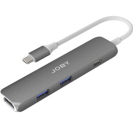 Joby USB-C Hub (4K HDMI, 2xUSB-A, PD) CLOSEOUT