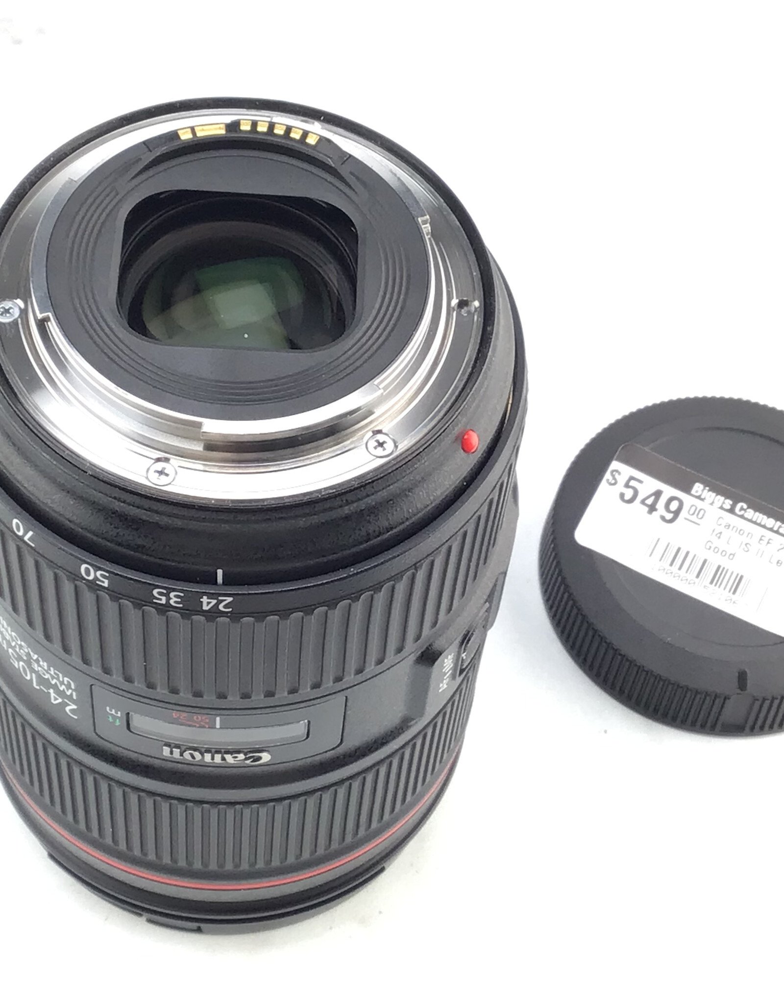 CANON Canon EF 24-105mm f4 L IS II Lens Used Good