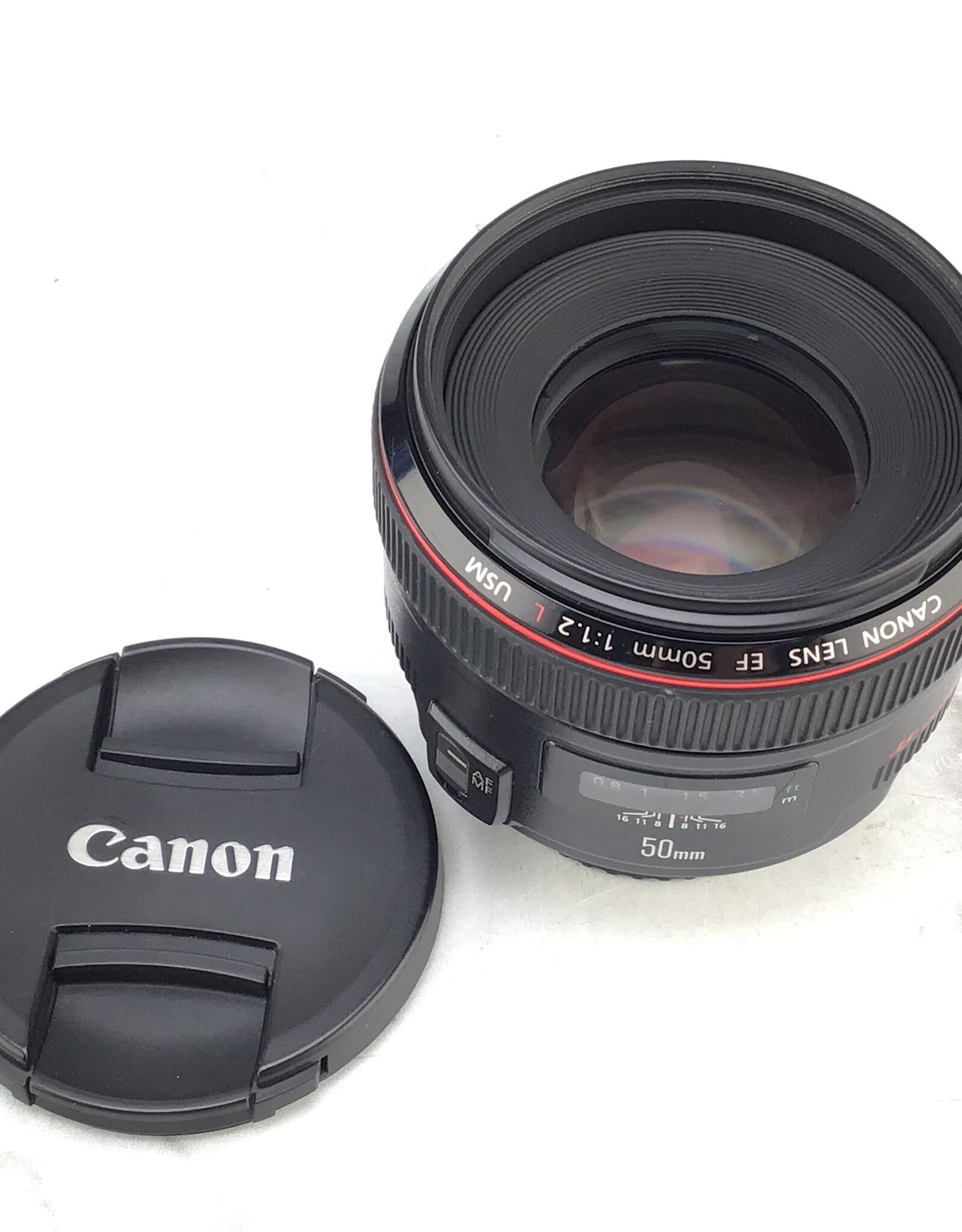 CANON Canon EF 50mm f1.2 L USM Lens Used Good