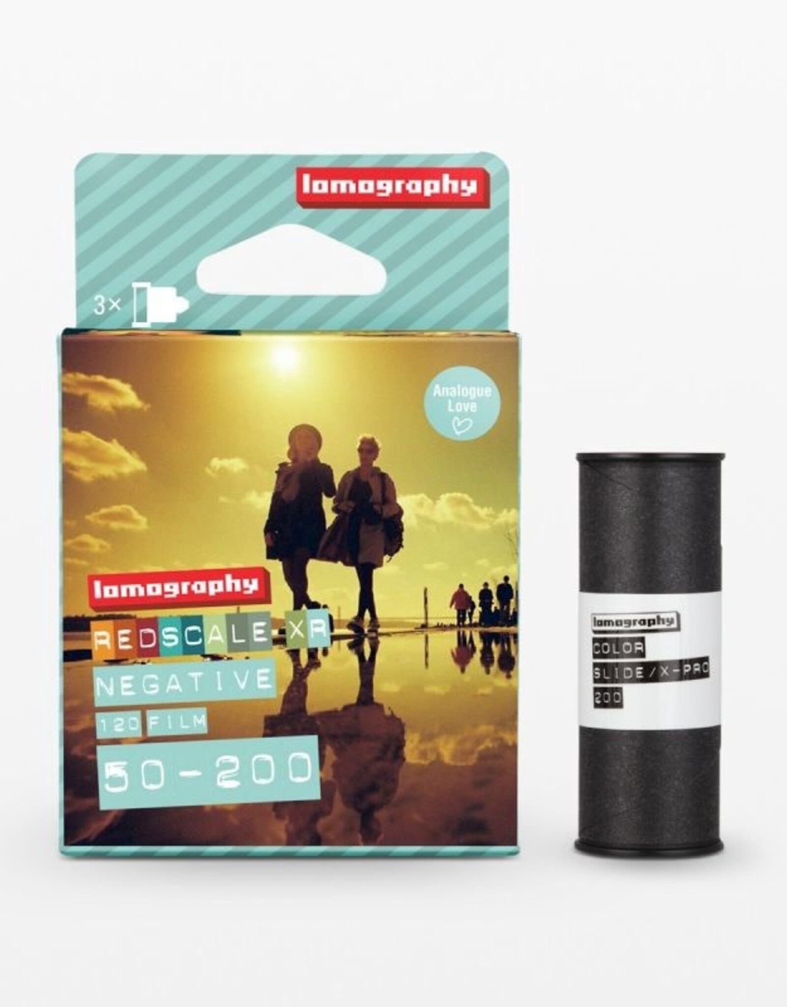Lomography Redscale XR 120 ISO 50-200 3 Expired 3/23 CLOSEOUT