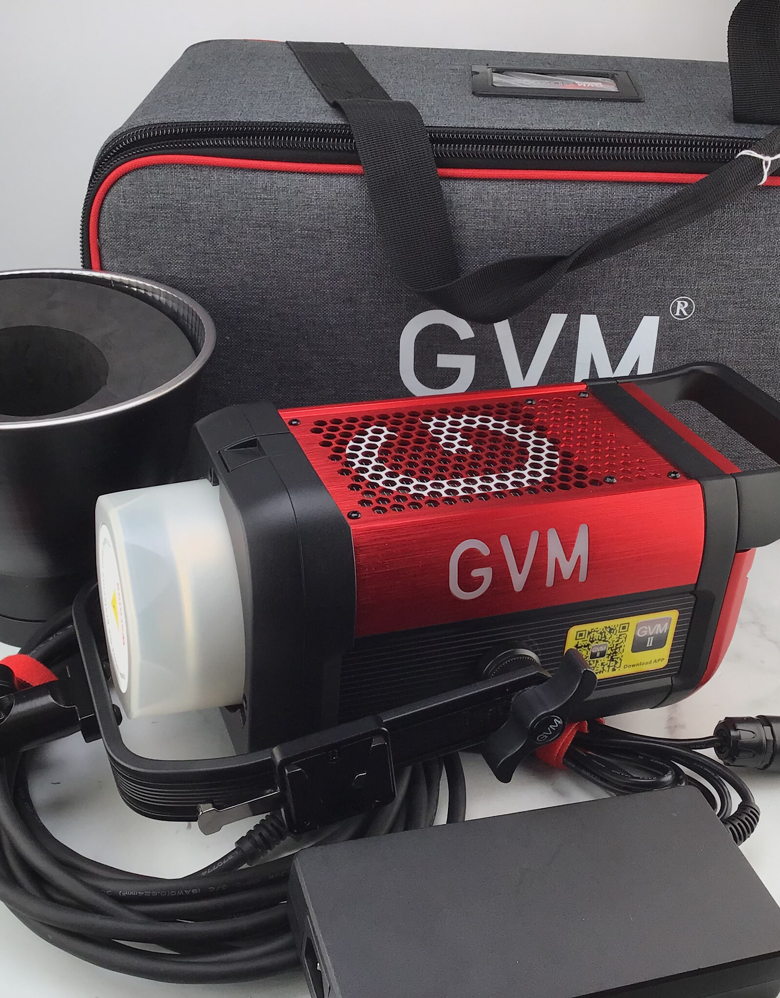 GVM GVM SD200B Pro LED Light w/ Pop Up Softbox Used Good