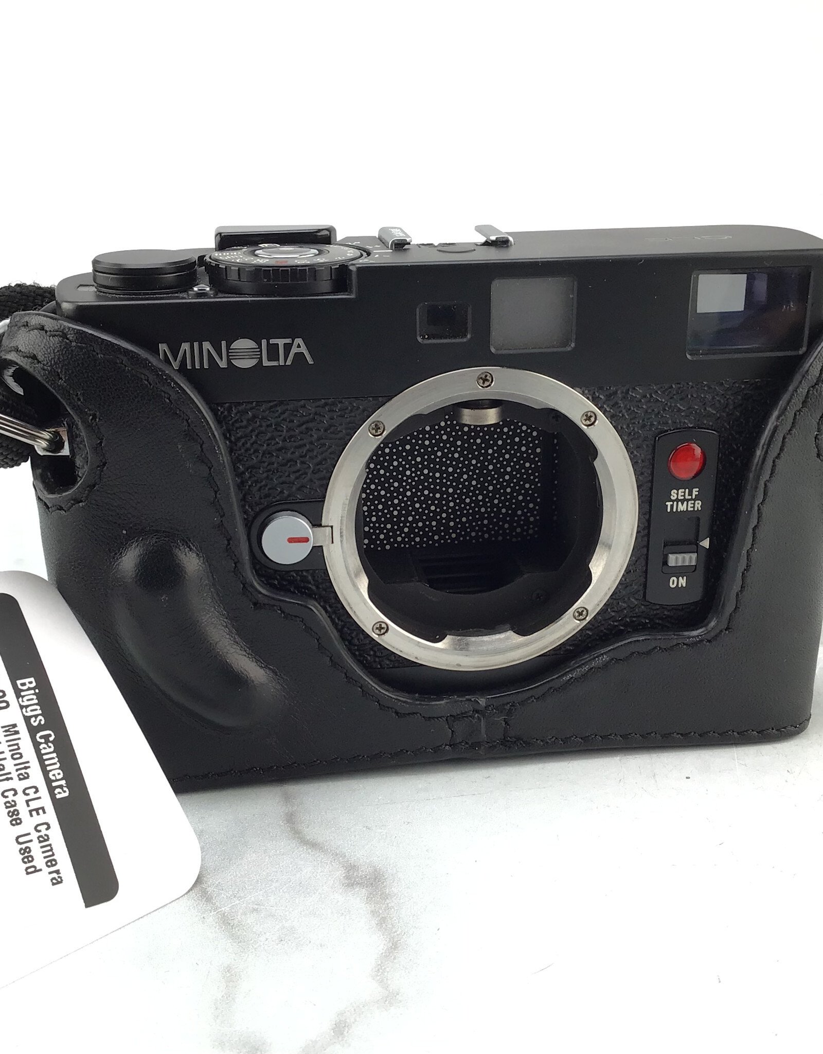 Minolta Minolta CLE Camera w/ Half Case Used Good