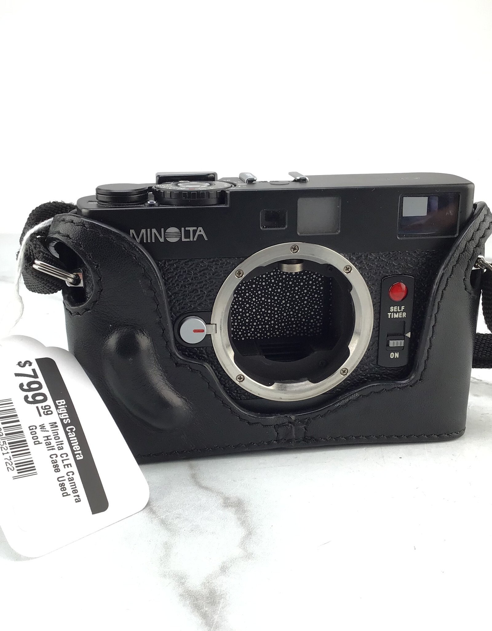 Minolta Minolta CLE Camera w/ Half Case Used Good