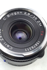 ZEISS Zeiss C Biogon 35mm f2.8 ZM Lens Used Good