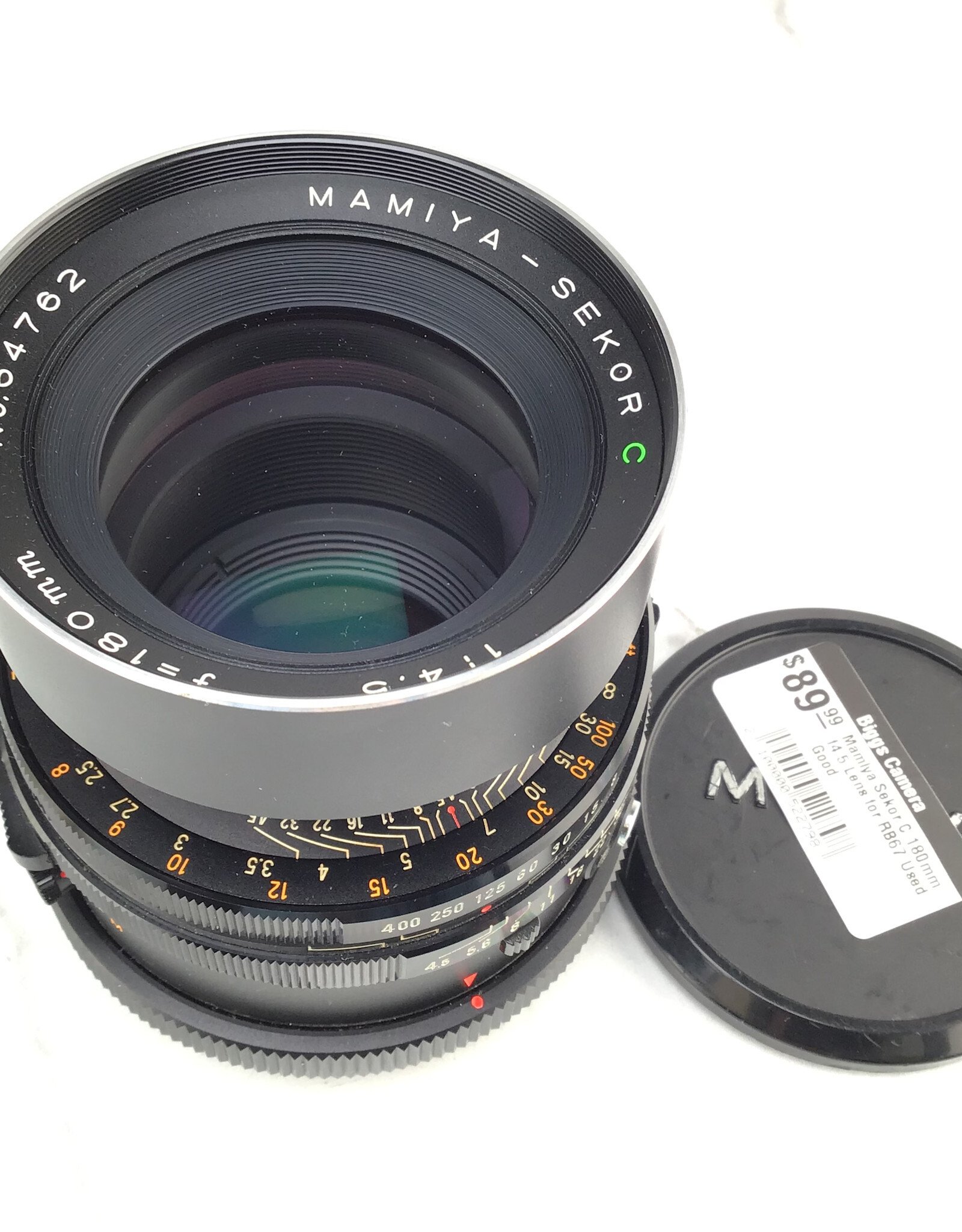 MAMIYA Mamiya Sekor C 180mm f4.5 Lens for RB67 Used Good