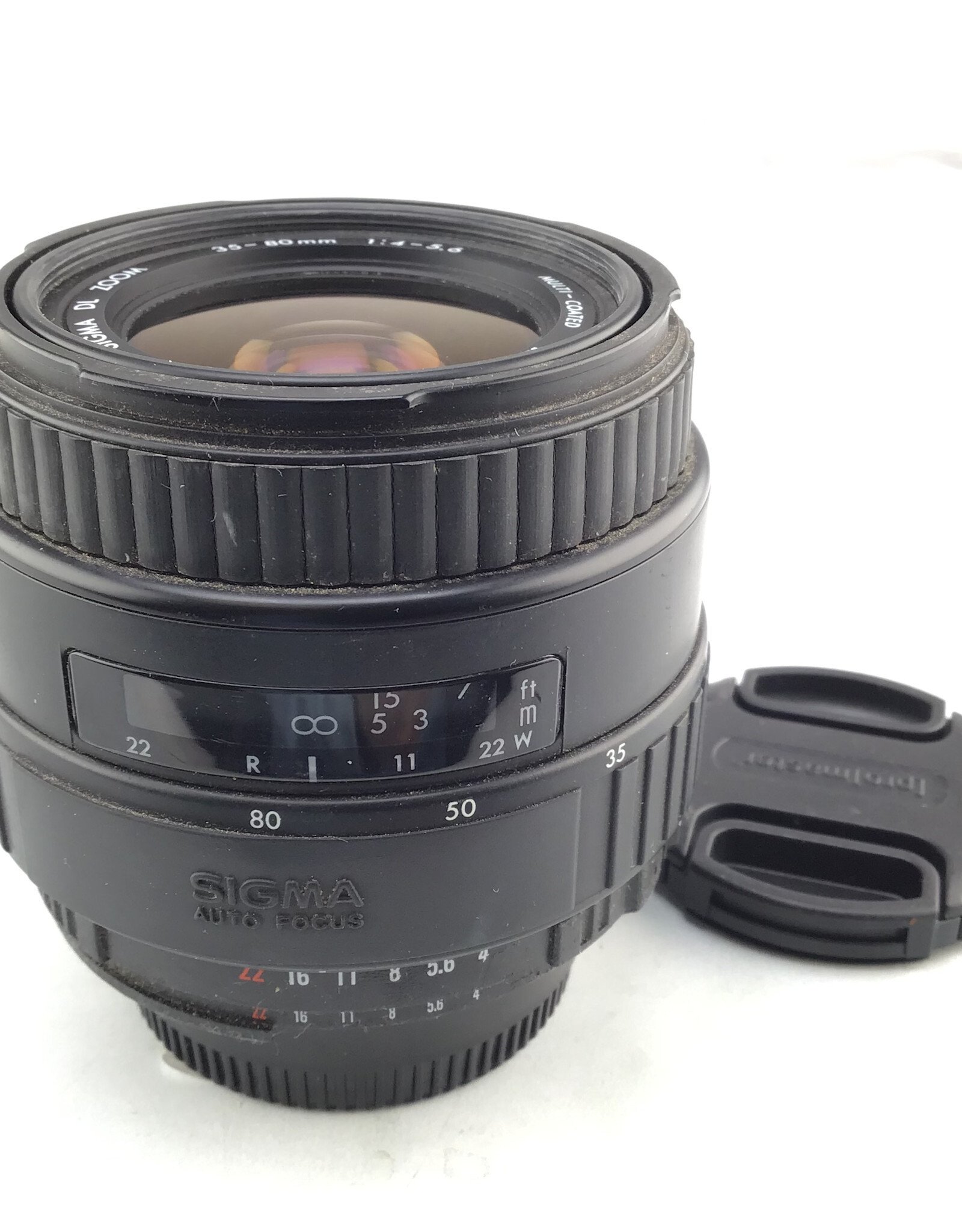 SIGMA Sigma DL 35-80mm f4-5.6 Lens for Nikon F Used Fair
