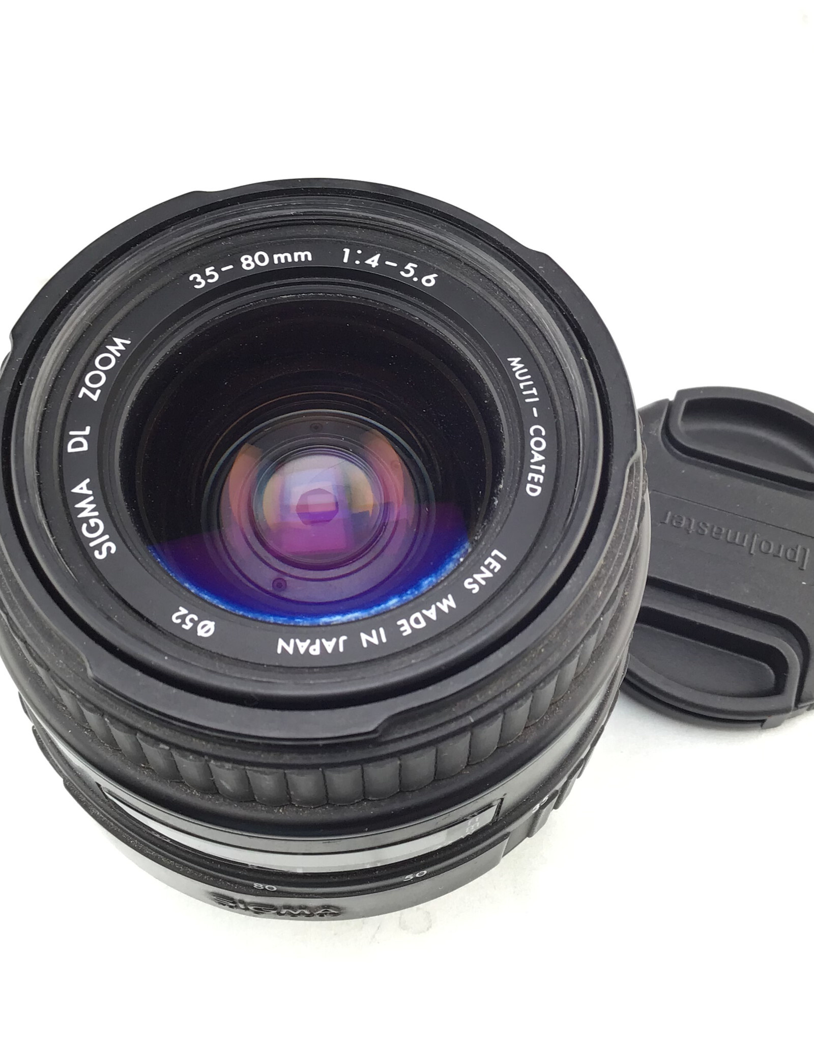 SIGMA Sigma DL 35-80mm f4-5.6 Lens for Nikon F Used Fair