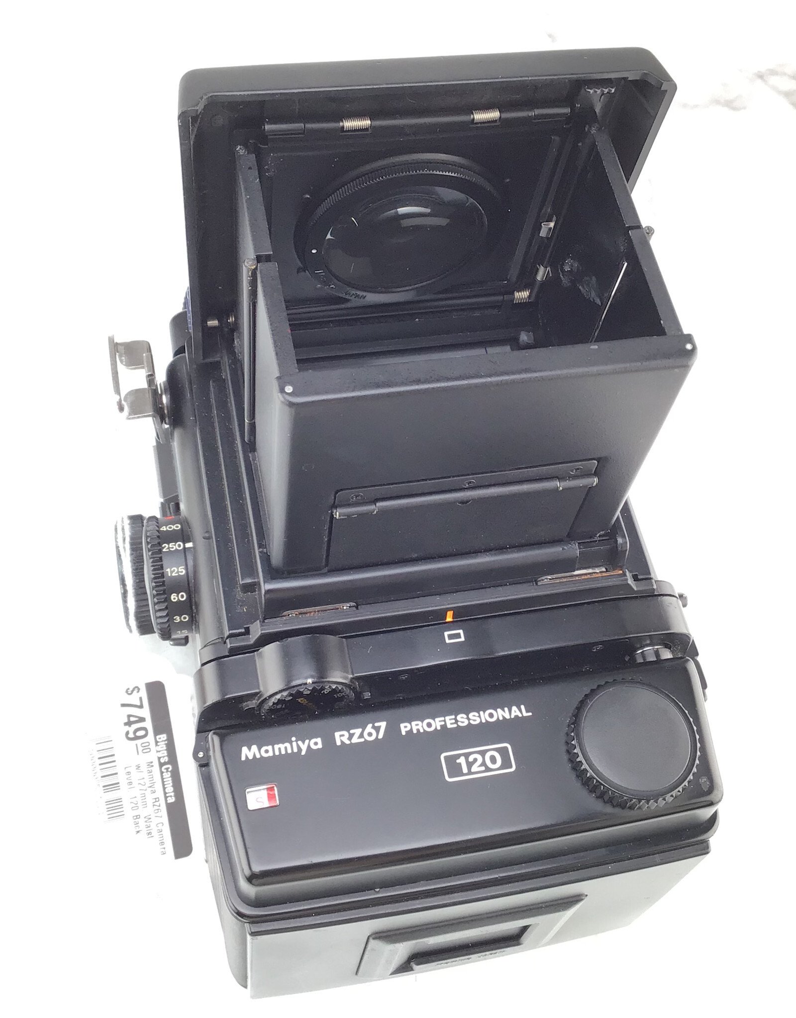 MAMIYA Mamiya RZ67 Camera w/ 127mm, Waist Level, 120 Back Used Good