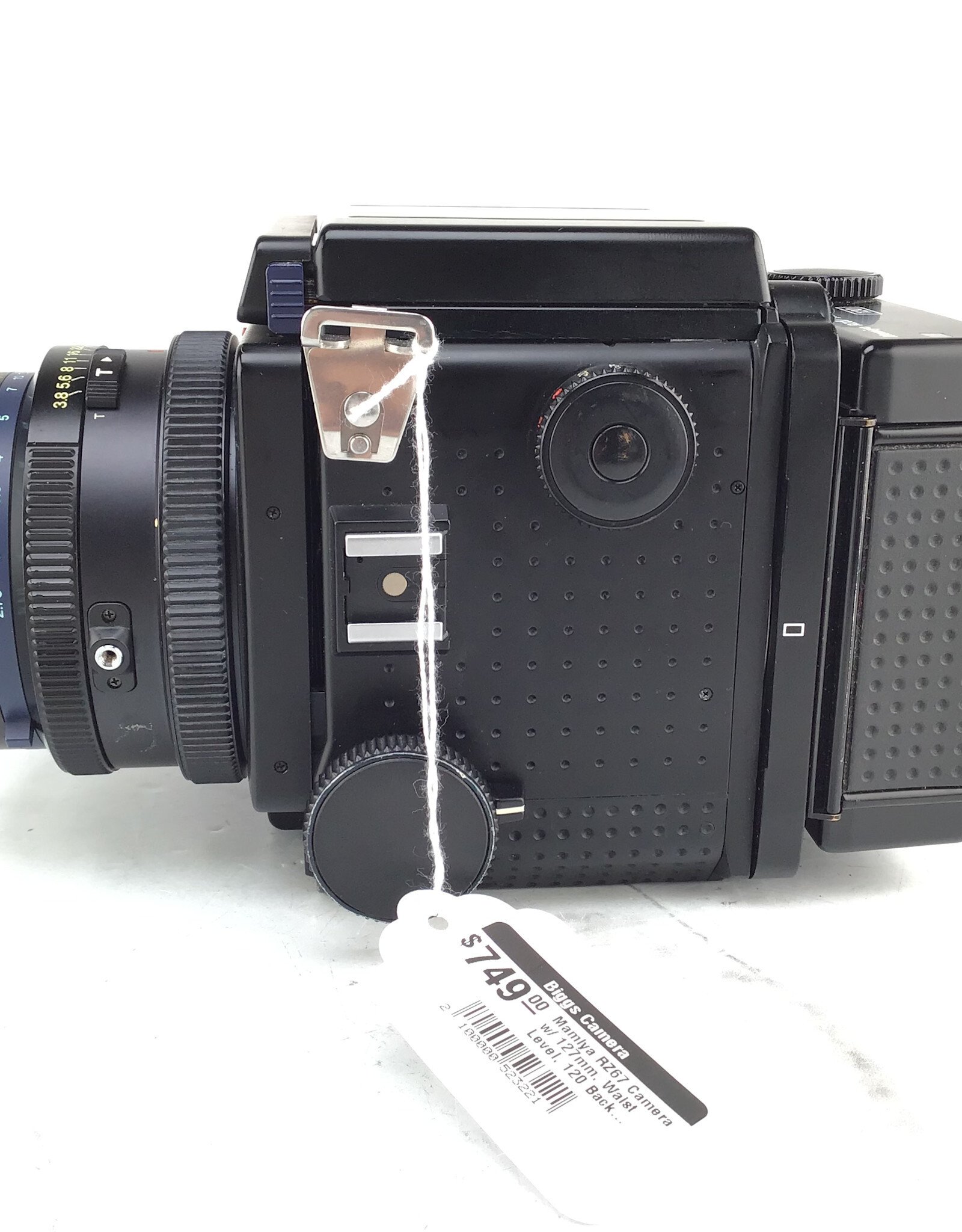 MAMIYA Mamiya RZ67 Camera w/ 127mm, Waist Level, 120 Back Used Good