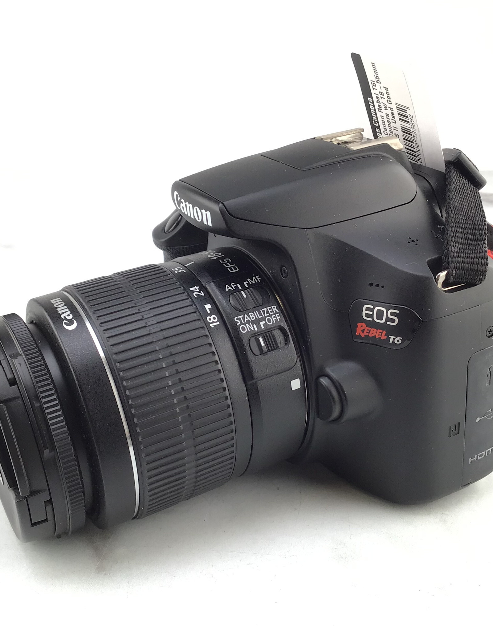 CANON Canon Rebel T6i Camera w/ 18-55mm IS II Used Good