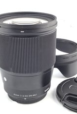 SIGMA Sigma 16mm f1.4 DC DN Lens for MFT Used Good