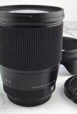 SIGMA Sigma 16mm f1.4 DC DN Lens for MFT Used Good