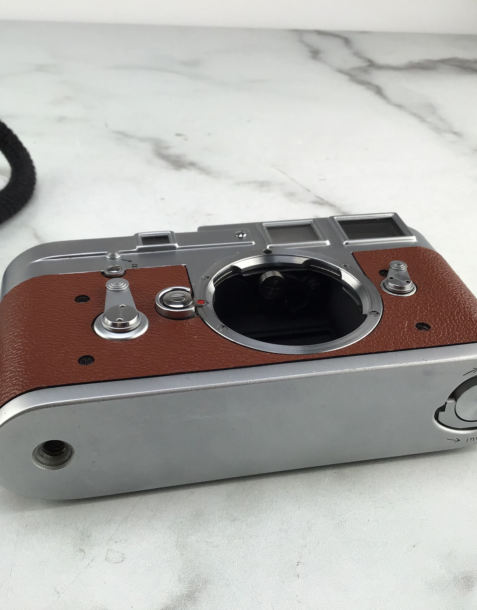 Leica Leica M3 Single Stroke Brown Leather Recover Used Good