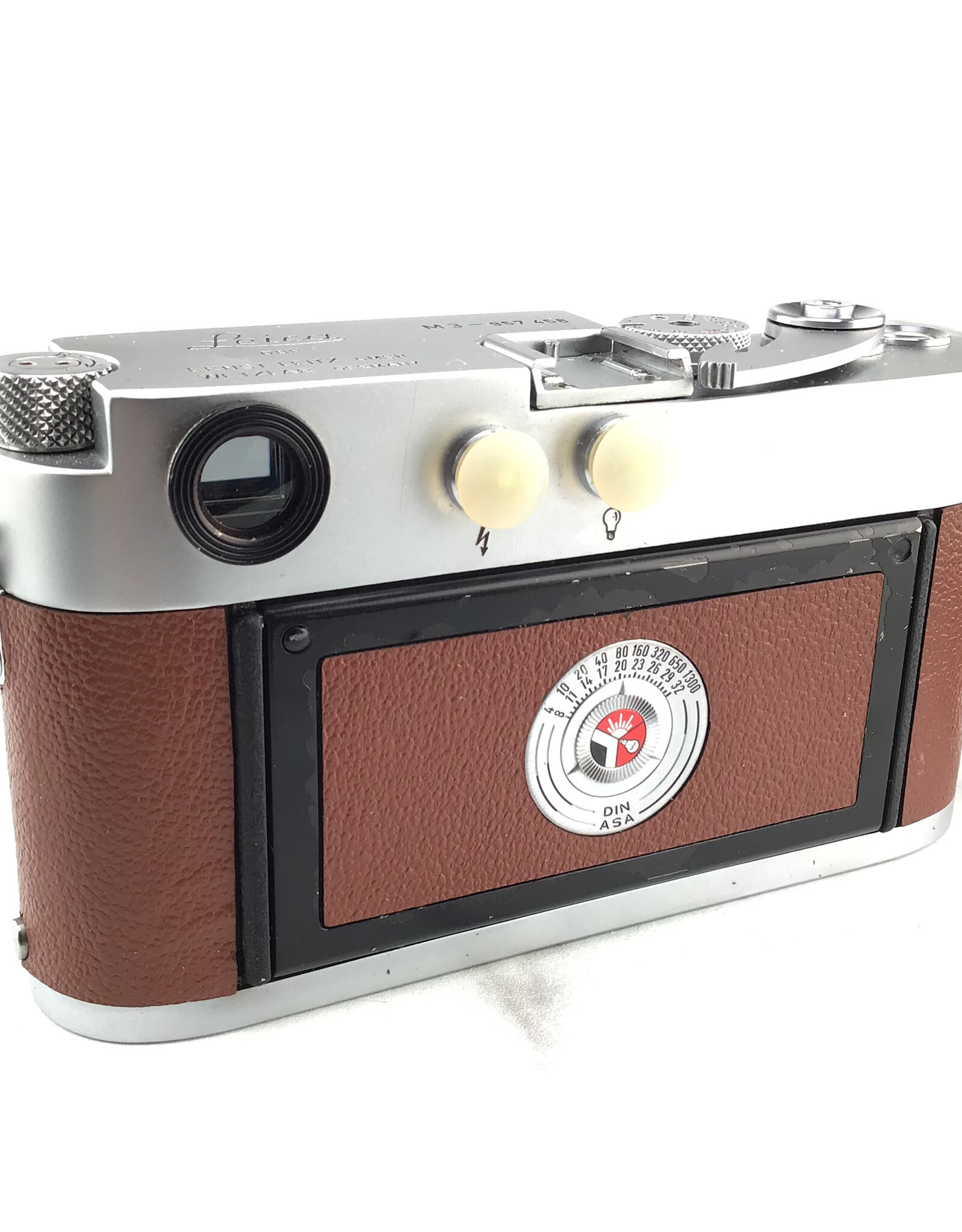 Leica Leica M3 Single Stroke Brown Leather Recover Used Good