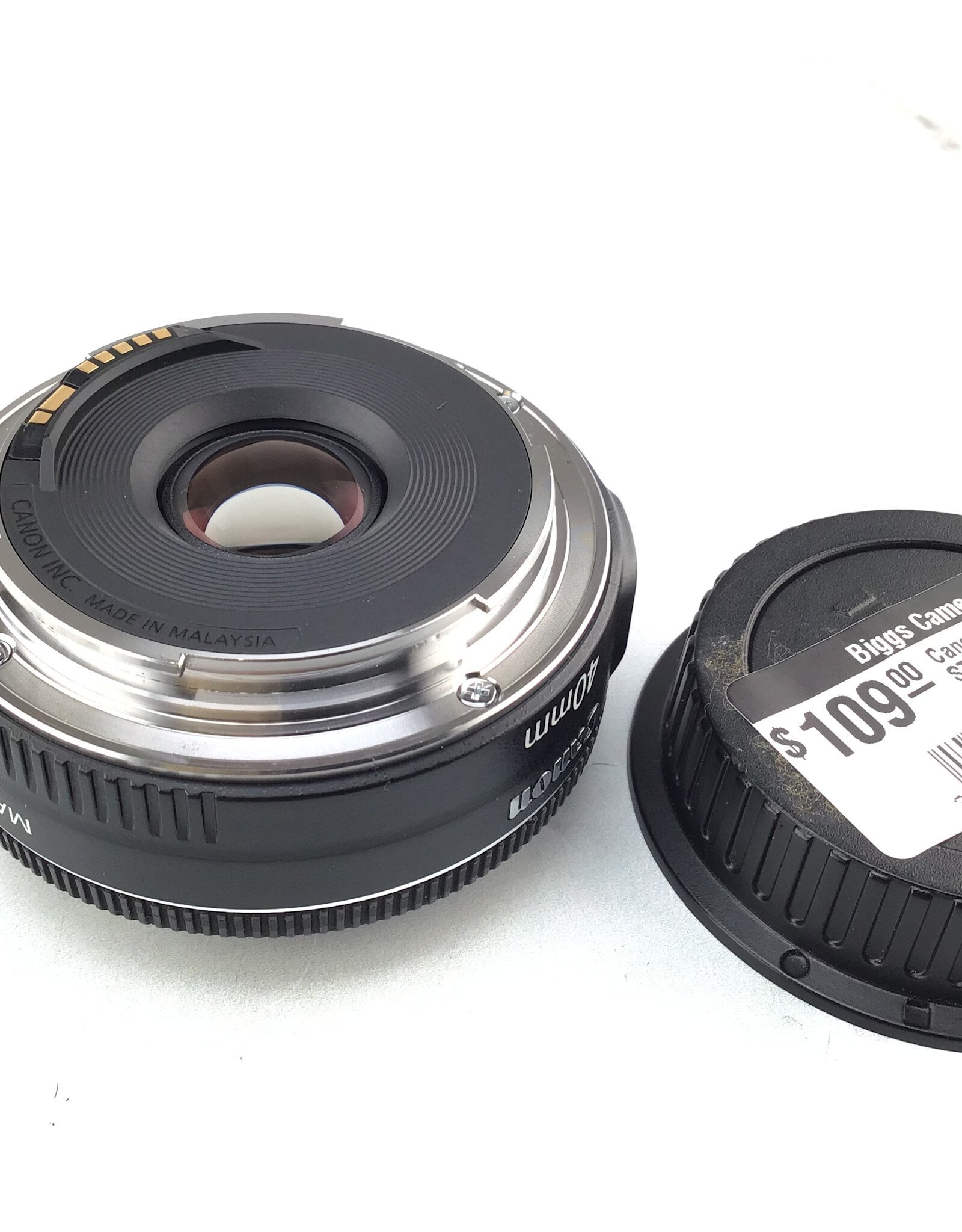 CANON Canon EF 40mm f2.8 STM Lens Used Good