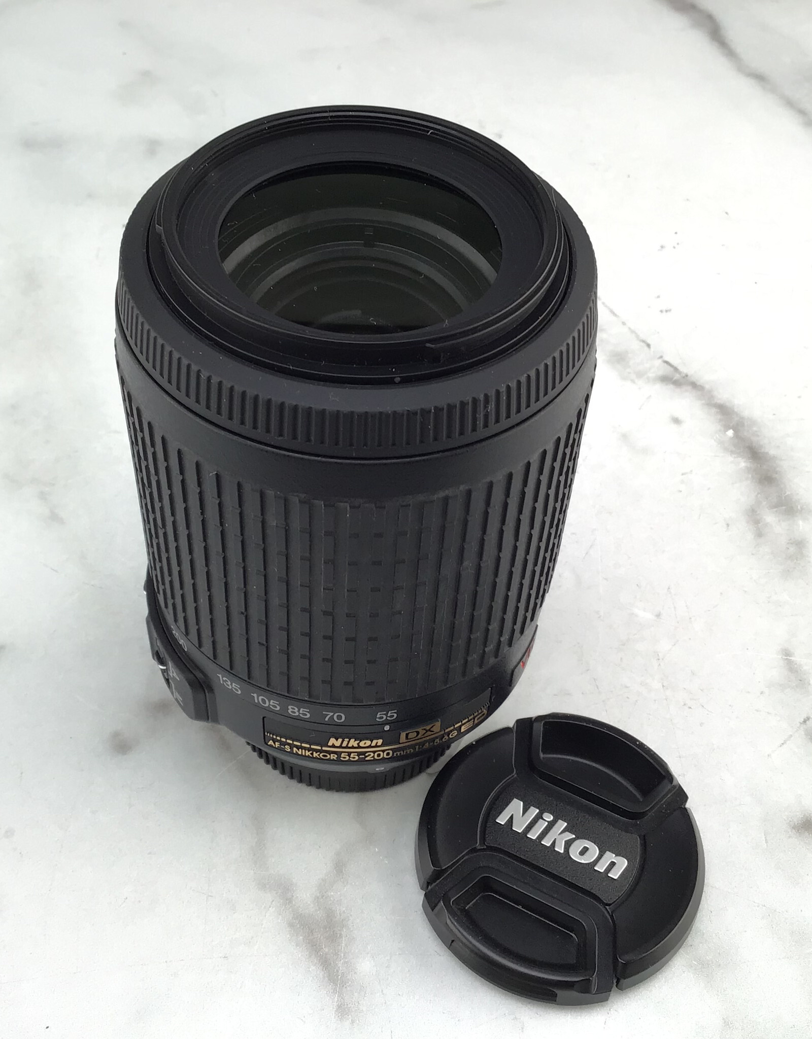 NIKON Nikon AF-S Nikkor 55.200mm f4-5.6 G VR Lens Used Good