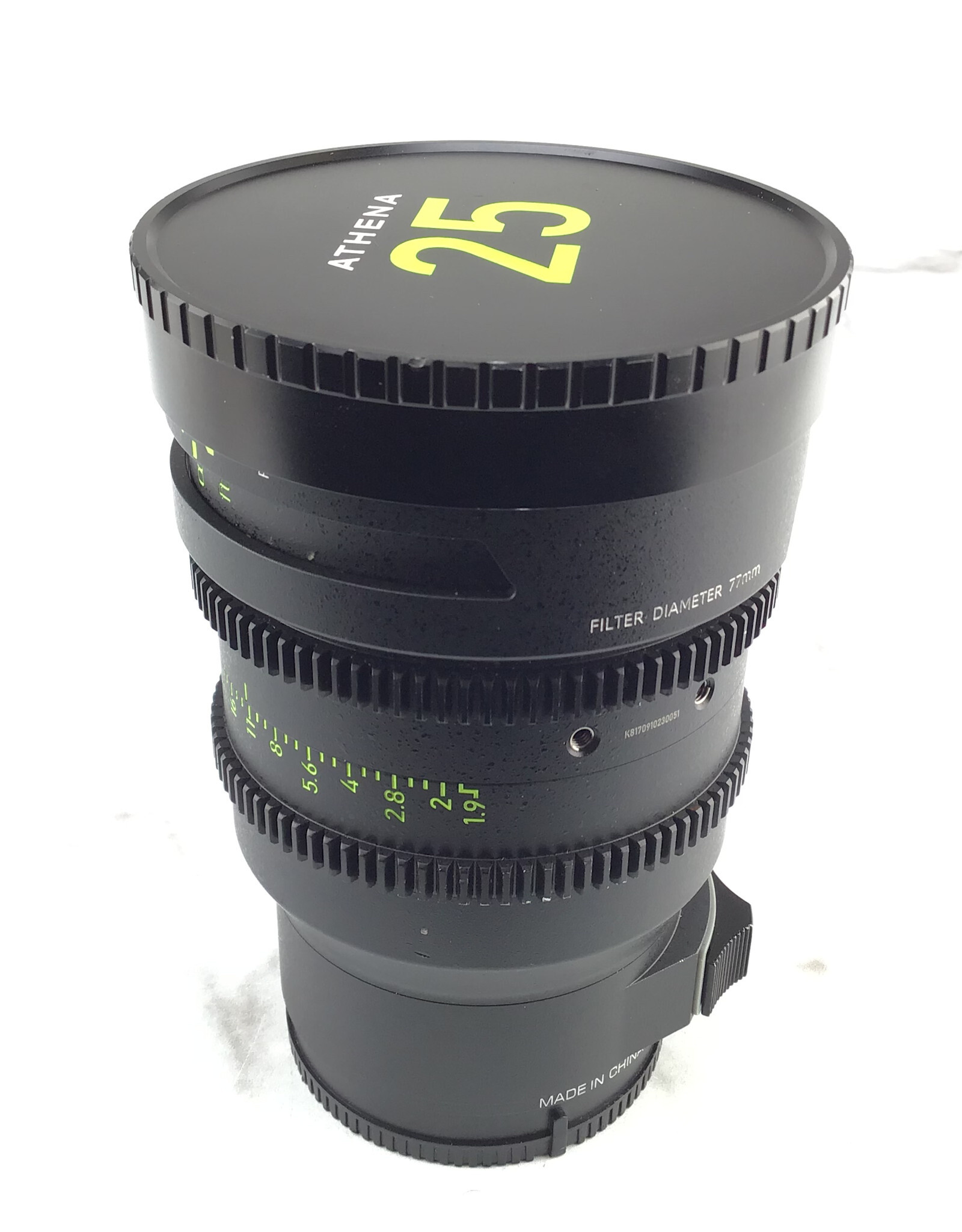 Nisi Nisi Athena 25mm T1.9 Lens for Sony Used Good