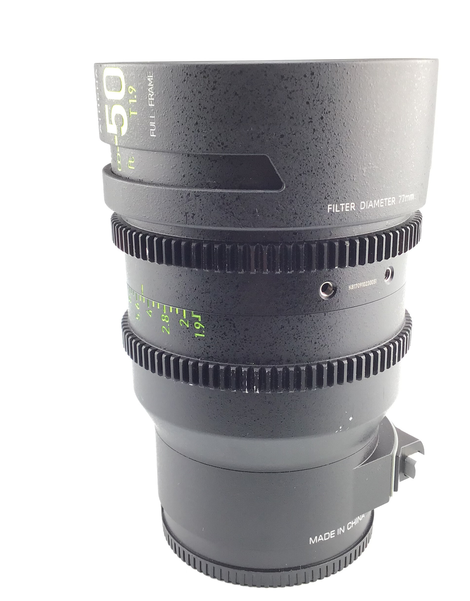 Nisi Nisi Athena 50mm T1.9 Lens for Sony Used Good