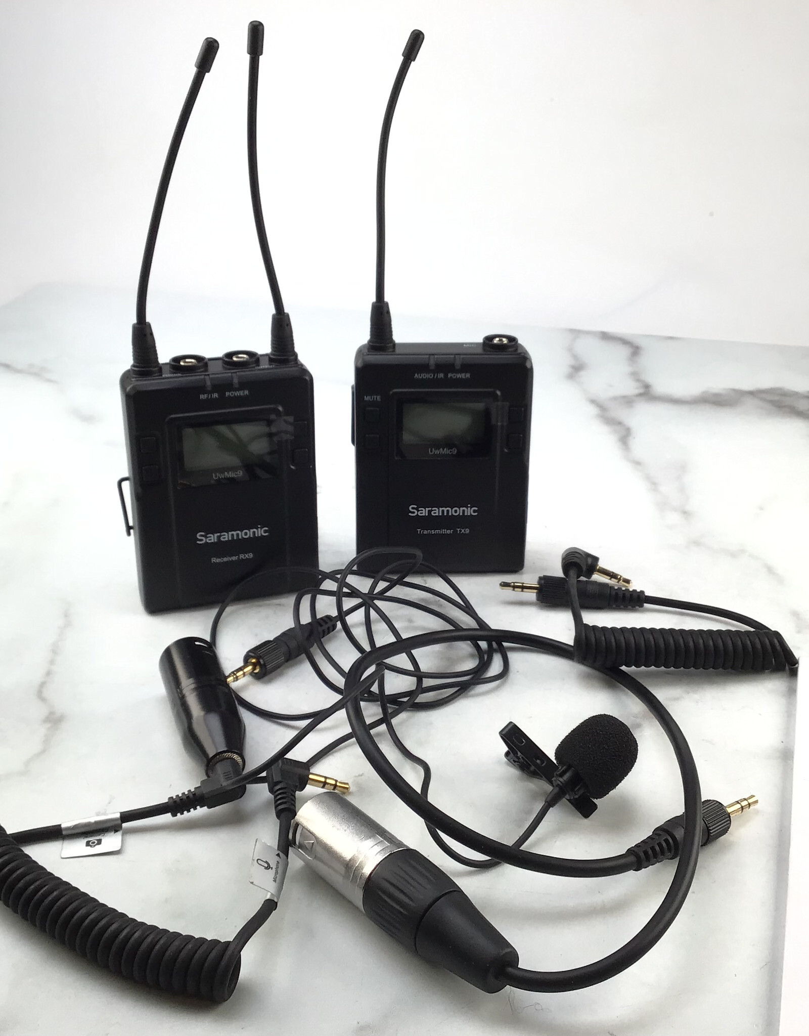 Saramonic UwMic 9 (RX9+TX9) Wireless Micrphone Set Used Good