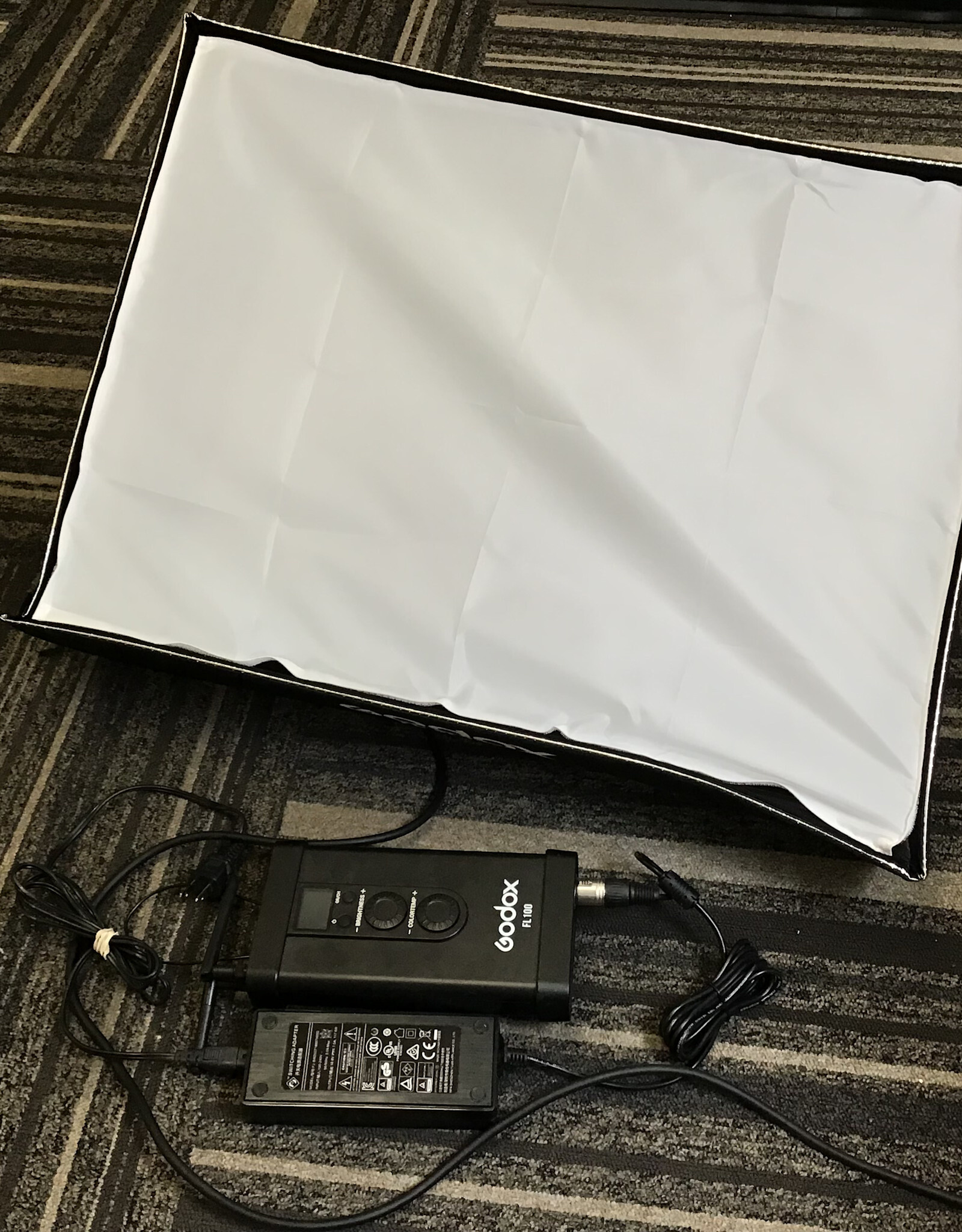 GODOX Godox FL100 LED Light w/ Soft Box Used Good