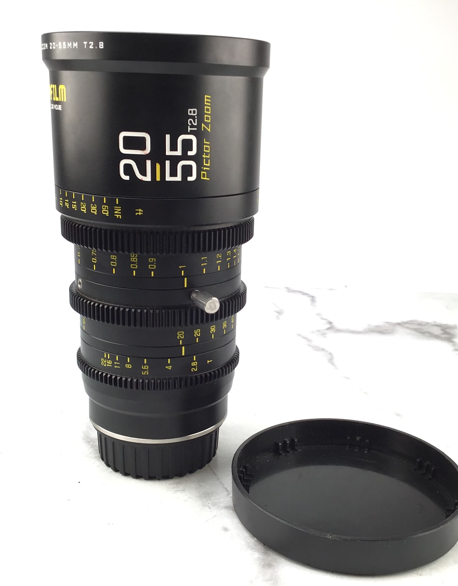 CANON DZOFilm 20-55mm T2.8 Pictor Zoom Cinema Lens Canon EF Used Good