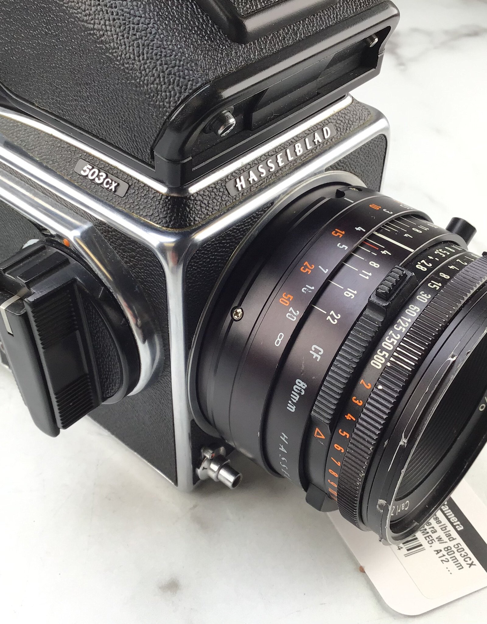 Hasselblad Hasselblad 503CX Camera w/ 80mm CF, PME5, A12 Used Good