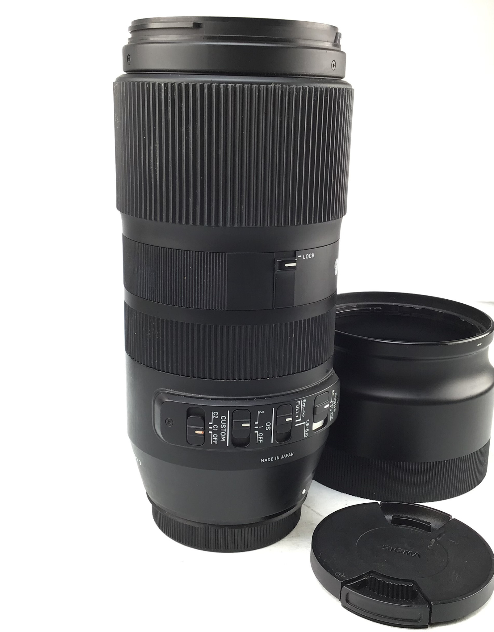 SIGMA Sigma Contemporary 100-400mm f5-6.3 DG Lens for Canon EF Used Good