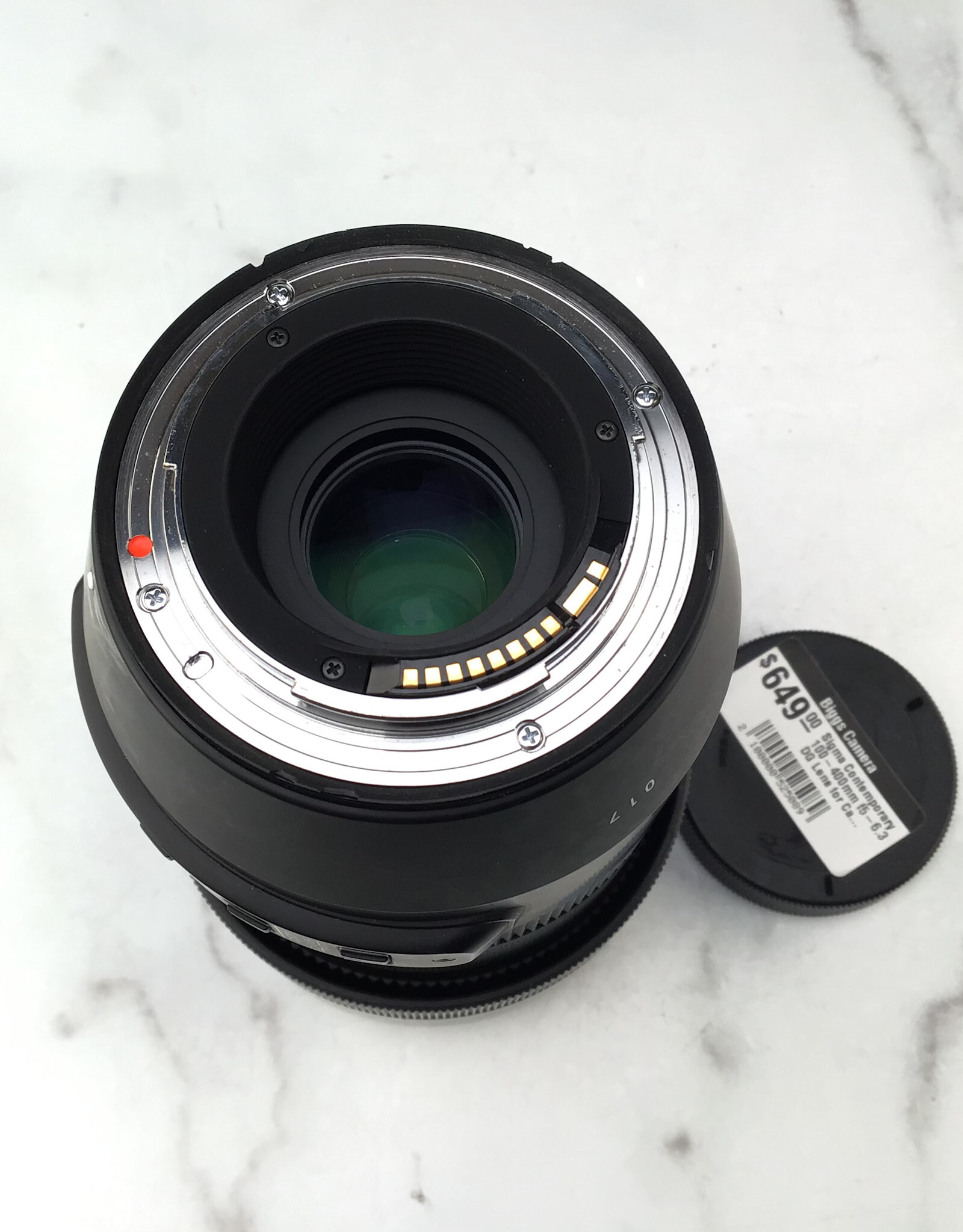 SIGMA Sigma Contemporary 100-400mm f5-6.3 DG Lens for Canon EF Used Good