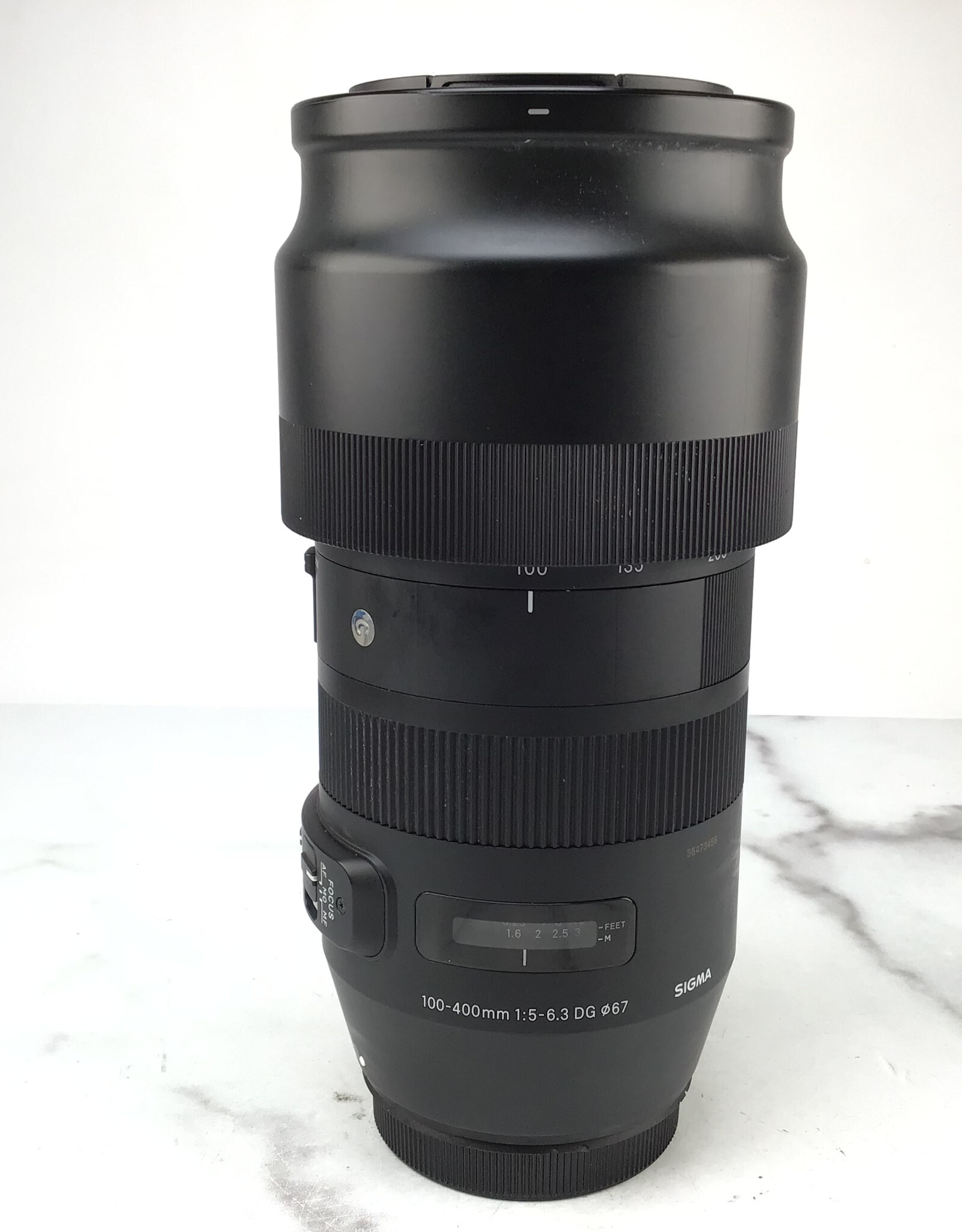 SIGMA Sigma Contemporary 100-400mm f5-6.3 DG Lens for Canon EF Used Good