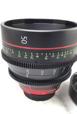 CANON Canon 50mm CN-E 50mm T1.3 L Cinema Lens Used Good