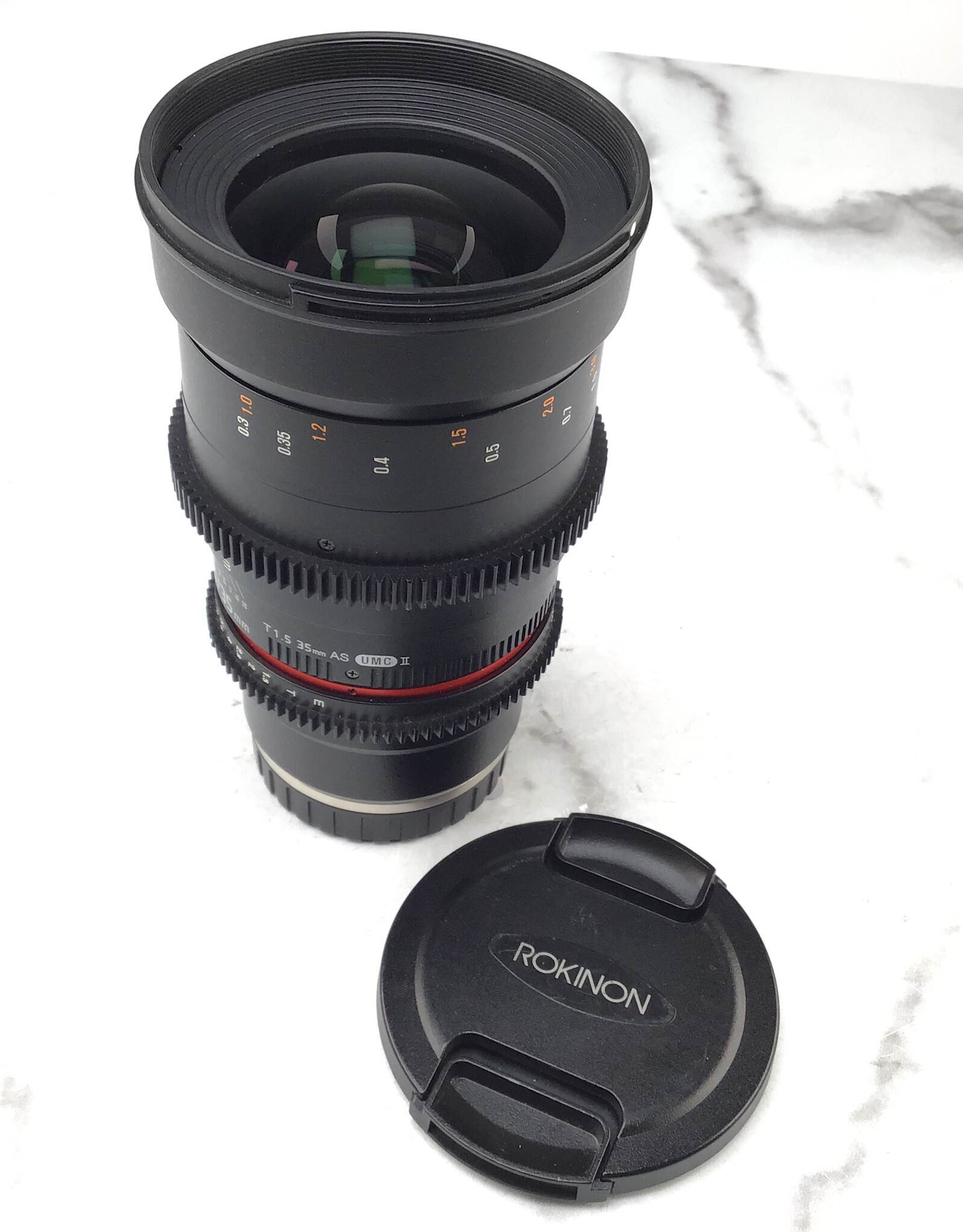 ROKINON Rokinon 35mm T1.5 AS UMC II Lens for Sony Used Good