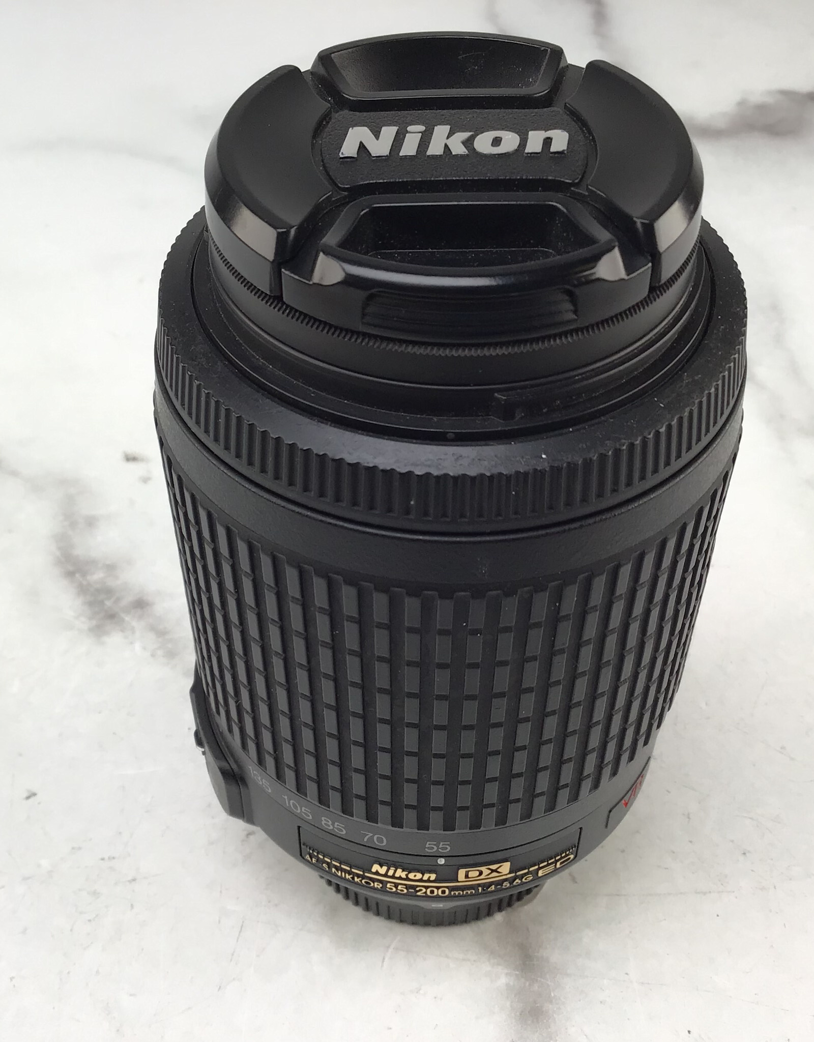 NIKON Nikon AF-S Nikkor 55.200mm f4-5.6 G VR Lens Used Good