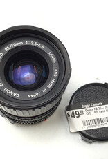 CANON Canon FD 35-70mm f3.5-4.5 Lens Used Good