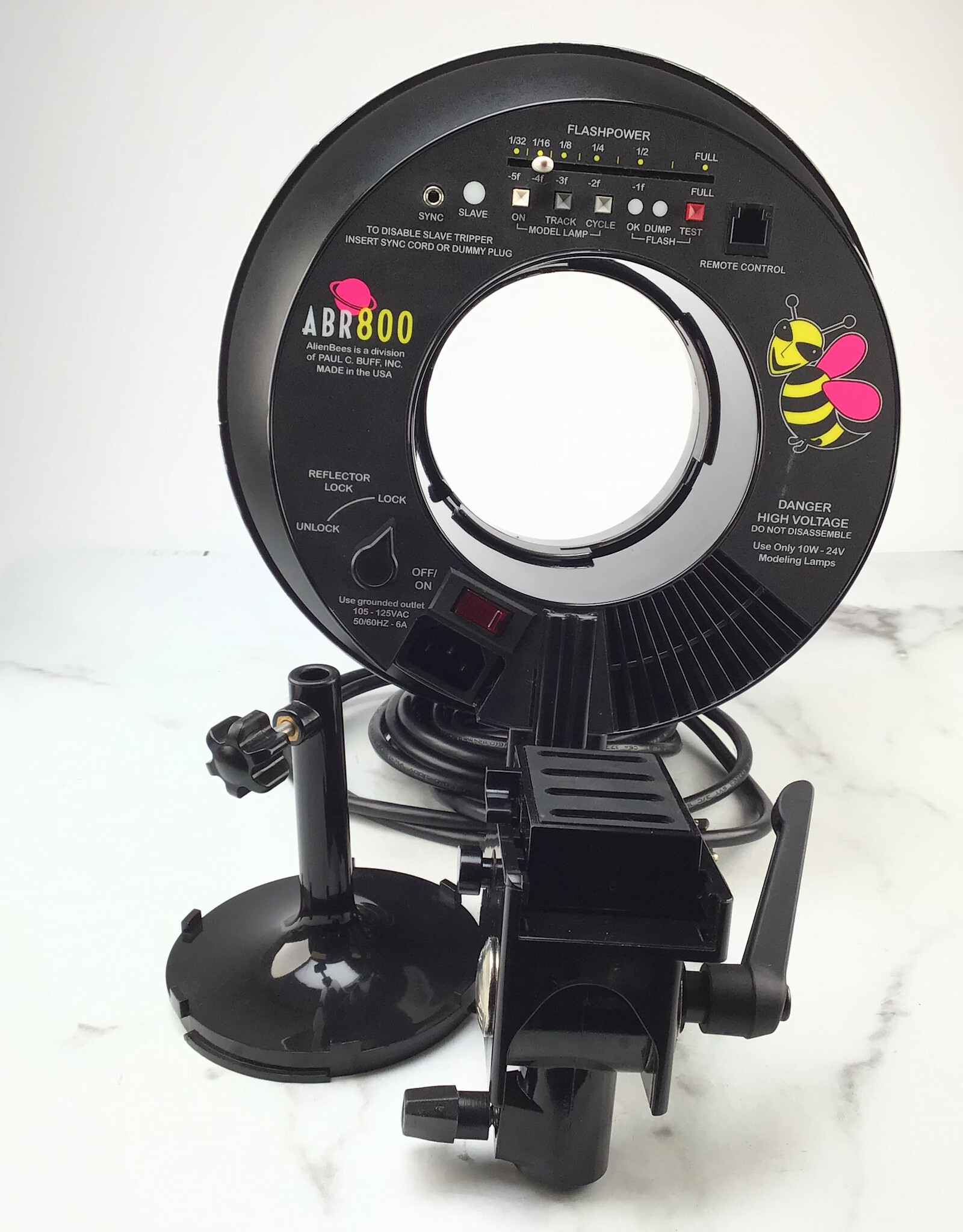Alien Bees AlineBees ABR800 Ring Flash Used Good