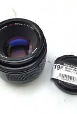 Minolta Minolta Maxxum AF 50mm f1.7 Lens Used Fair
