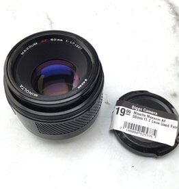 Minolta Minolta Maxxum AF 50mm f1.7 Lens Used Fair