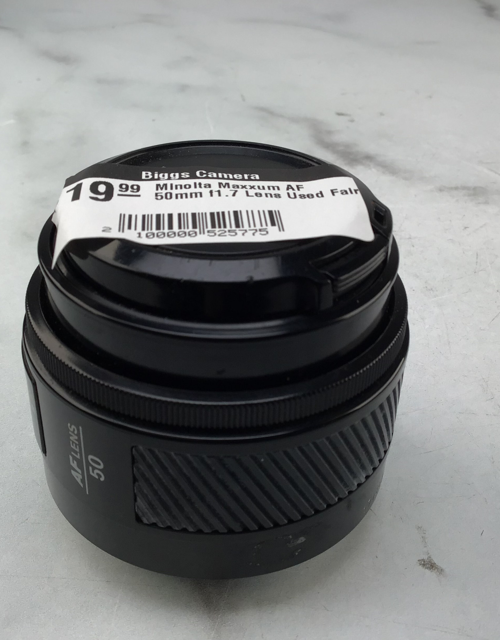 Minolta Minolta Maxxum AF 50mm f1.7 Lens Used Fair