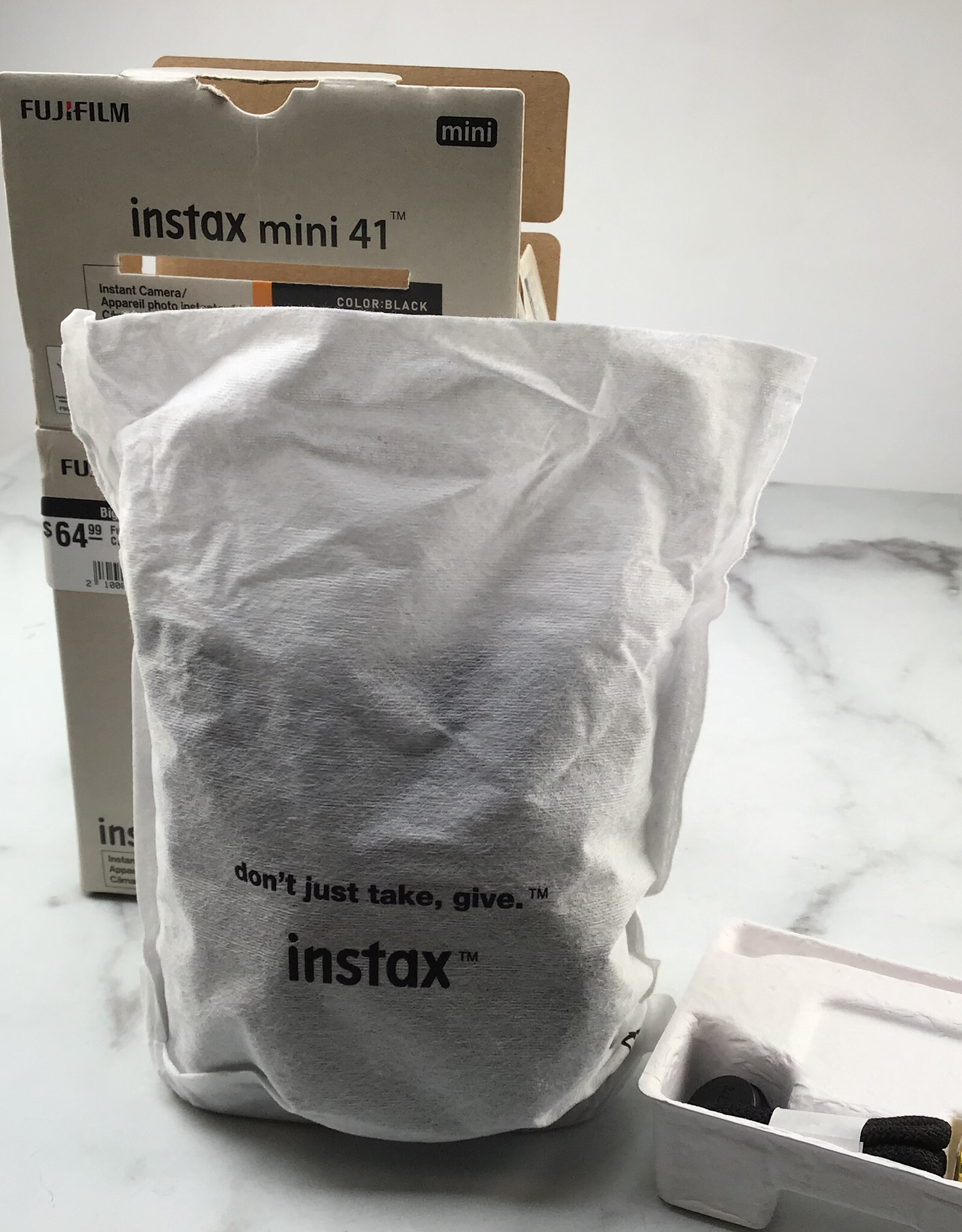 FUJI Fuji Instax Mini 41 Camera in Box Used EX