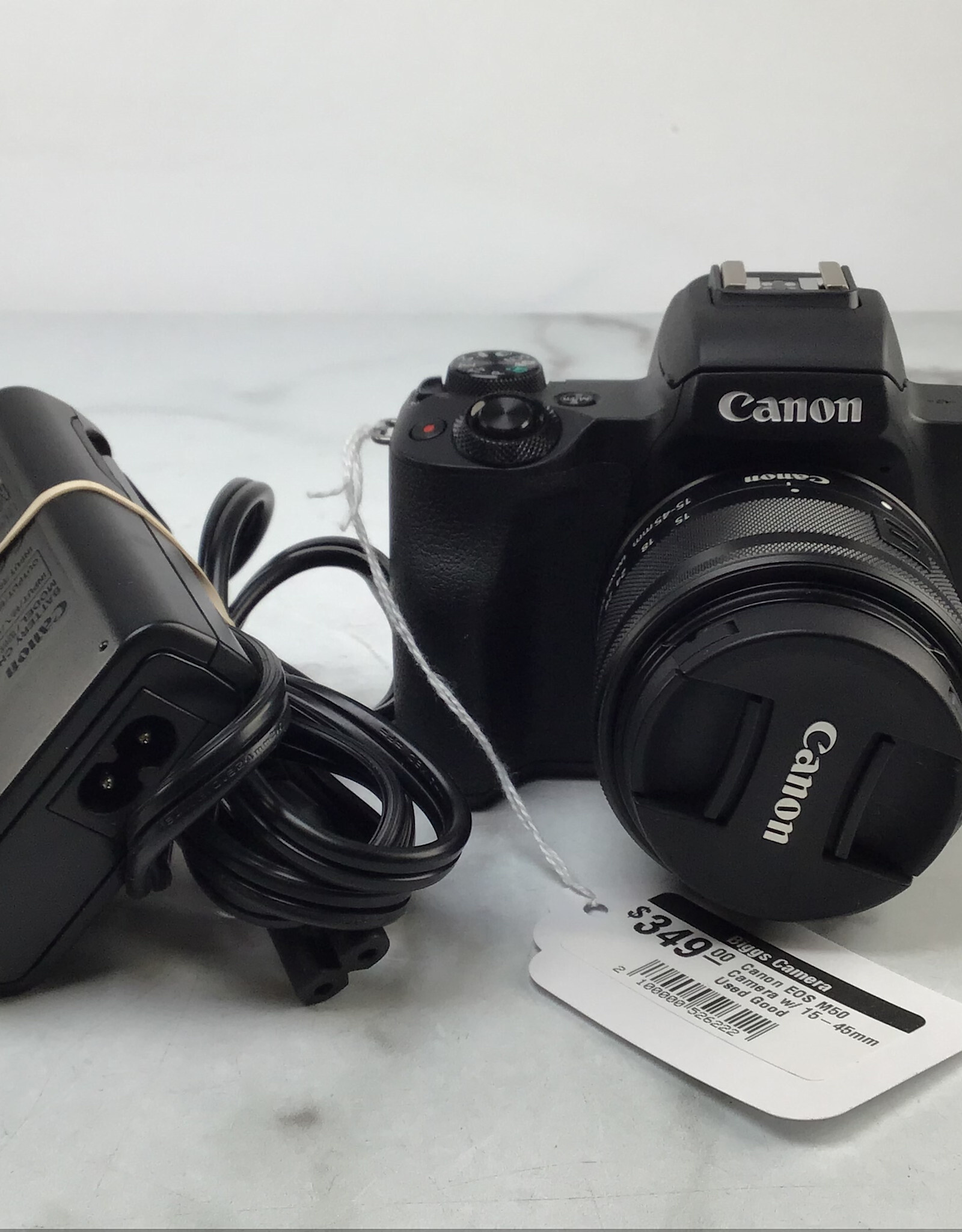 CANON Canon EOS M50 Camera w/ 15-45mm Used Good