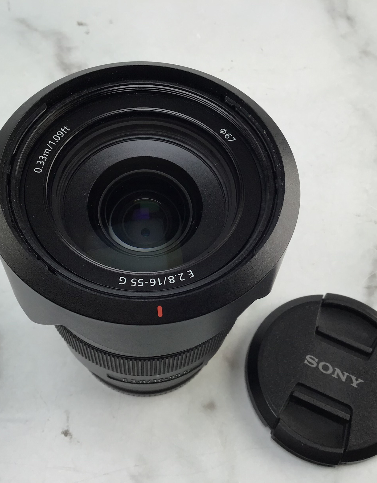SONY Sony E 16-55mm f2.8 G Lens w/ Hood Used Good