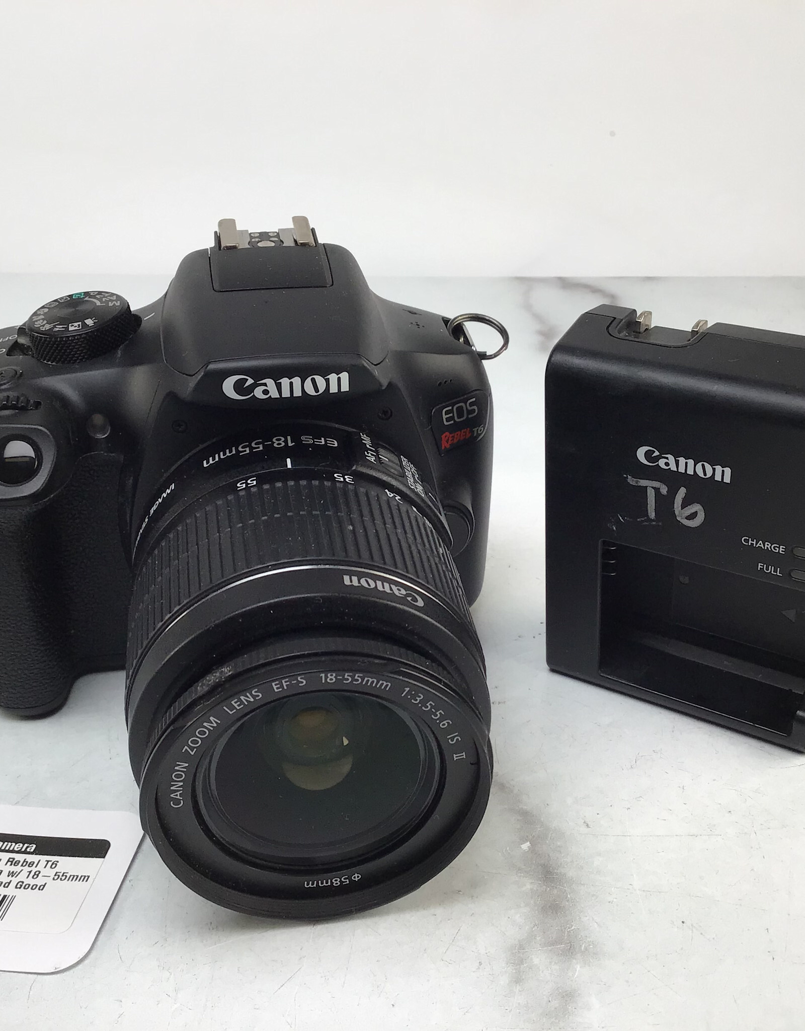 CANON Canon Rebel T6 Camera w/ 18-55mm IS II Used Good