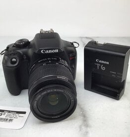 CANON Canon Rebel T6 Camera w/ 18-55mm IS II Used Good