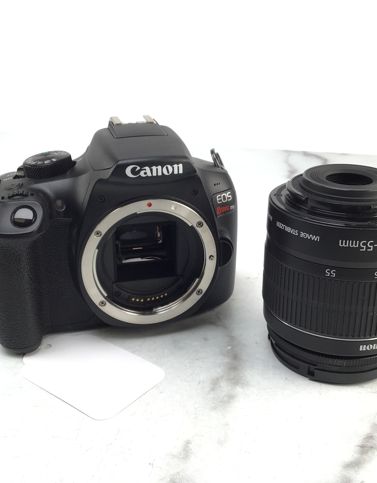 CANON Canon Rebel T6 Camera w/ 18-55mm IS II Used Good