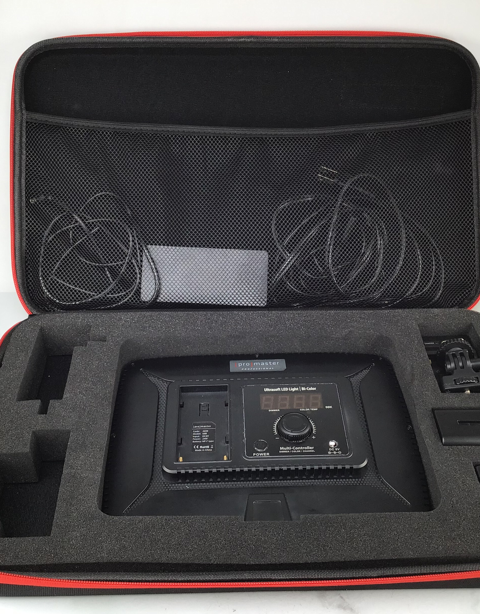 Promaster Ultrasoft 68B LED Light in Case Used Good