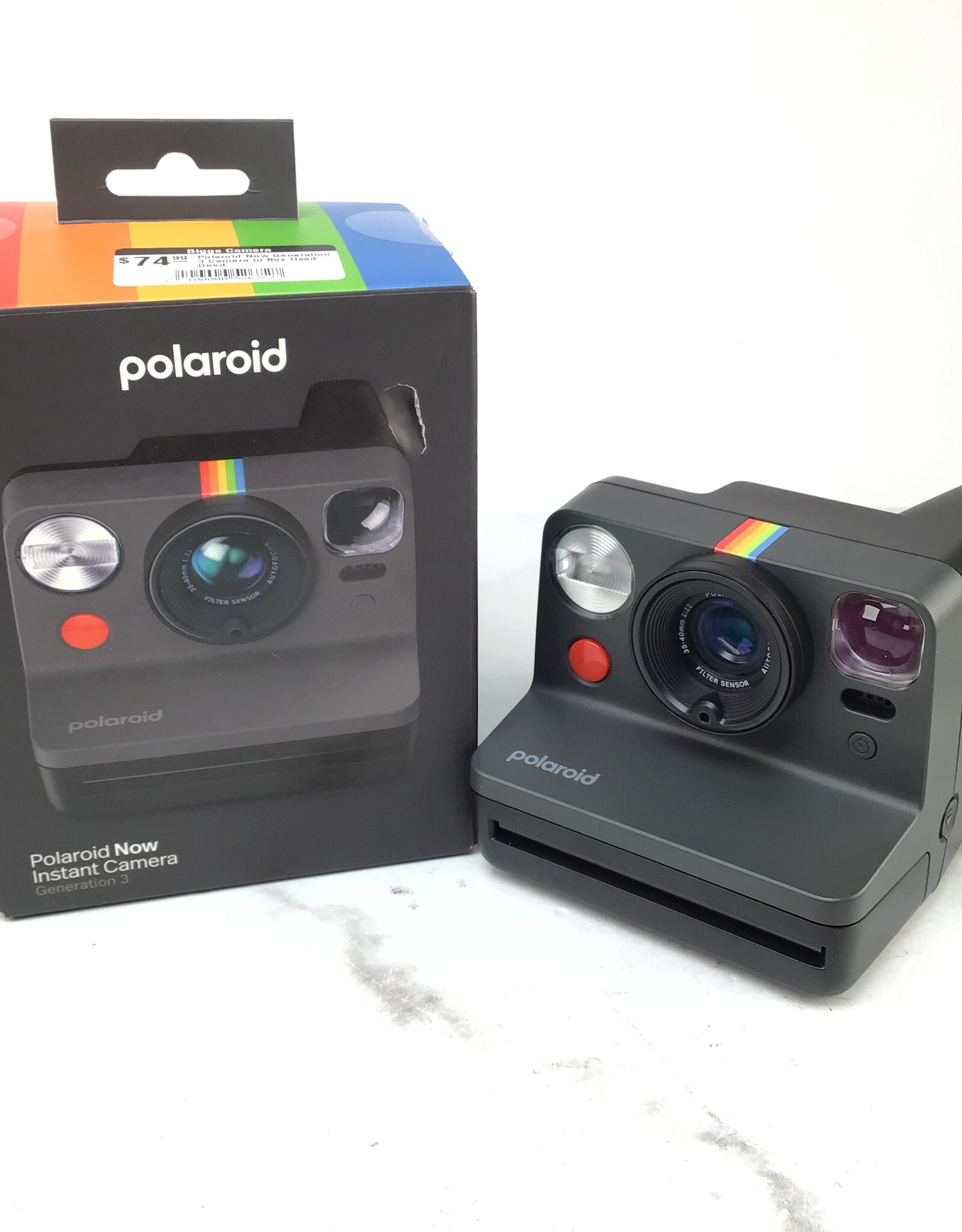 POLAROID Polaroid Now Generation 3 Camera in Box Used Good