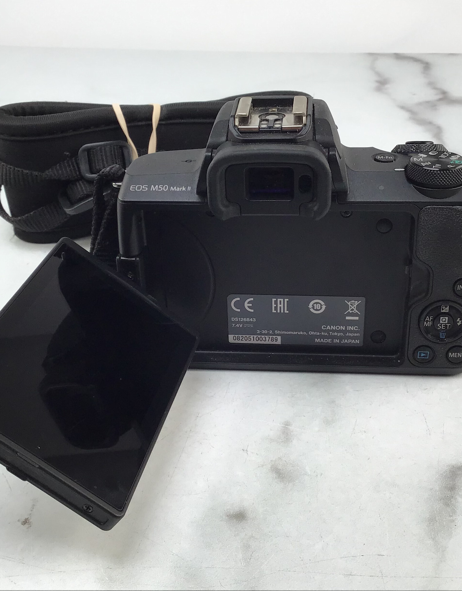 CANON Canon EOS M50 Mark II Camera w/ 15-45mm Used Good