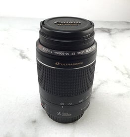 CANON Canon EF 55-200mm f4.5-5.6 f4.5-5.6 USM Lens Used Good
