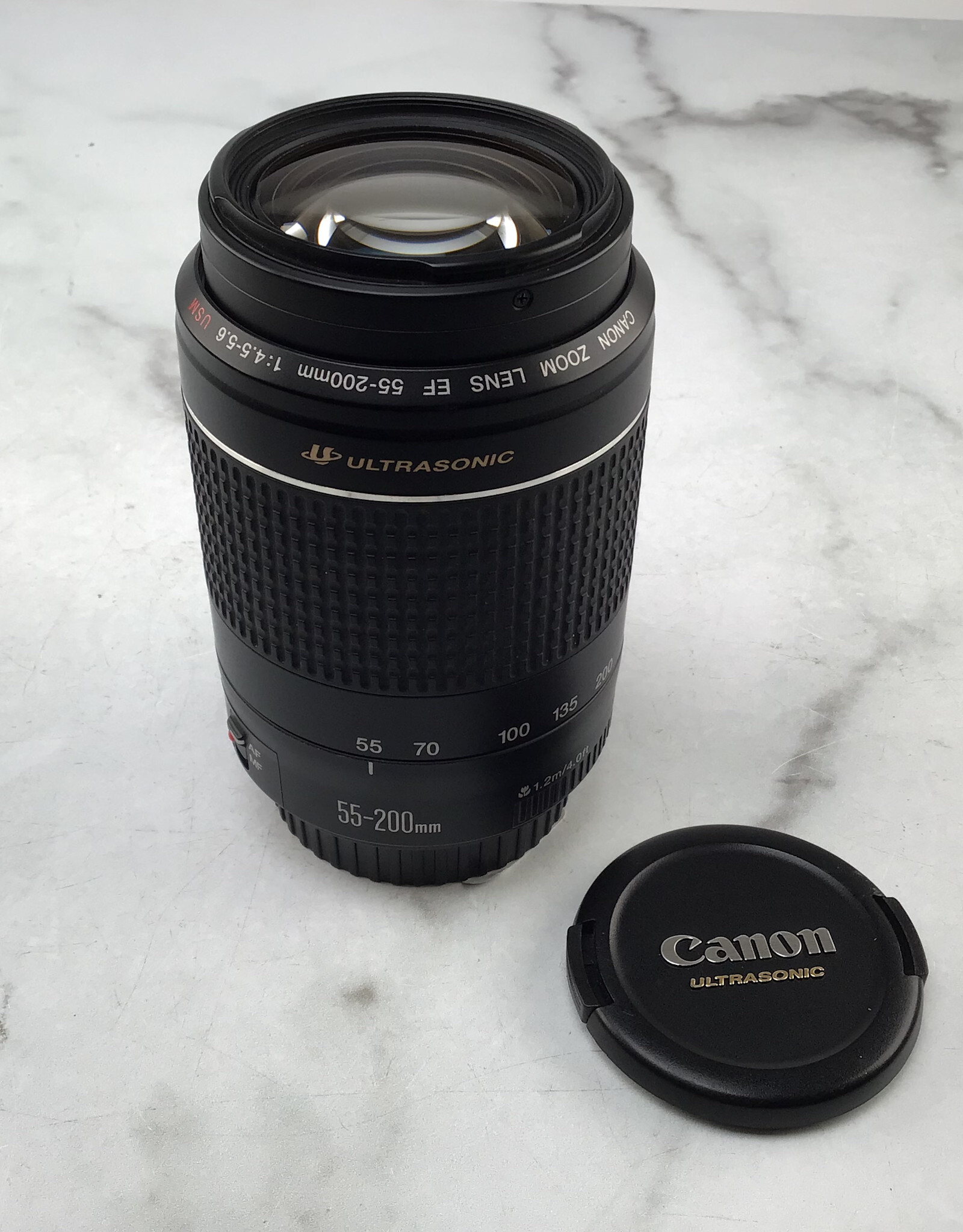 CANON Canon EF 55-200mm f4.5-5.6 f4.5-5.6 USM Lens Used Good