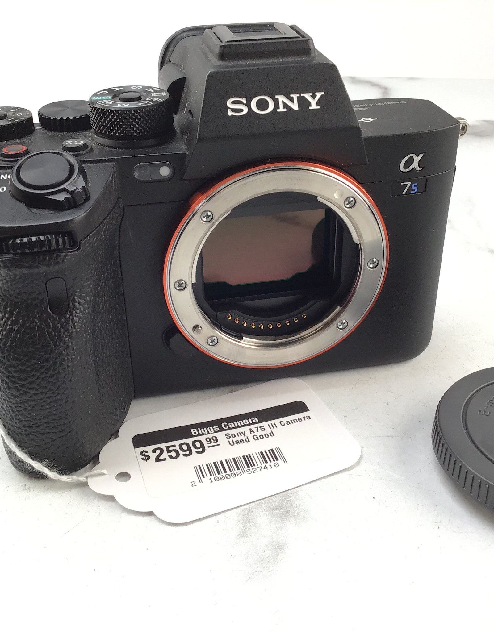 SONY Sony A7S III Camera Shutter Count 1584 Used Good